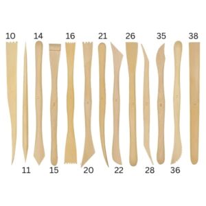Wooden Modelling Tools